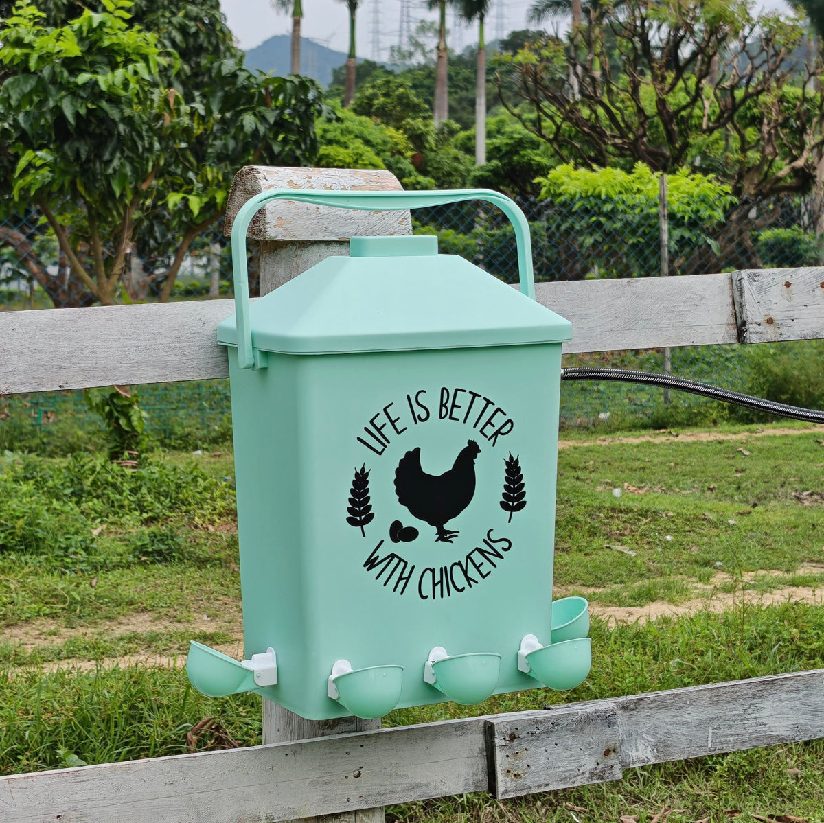 4.2Gal Hanging Chicken Waterer W9009